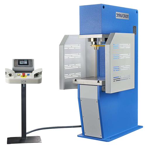 CD-50 C-Frame Hydraulic Press for precision stamping, die cutting, and forming applications.